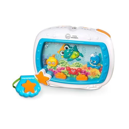 Baby Einstein Sea Dreams Soother Musical Crib Toy and Sound Machine, Newborn and up