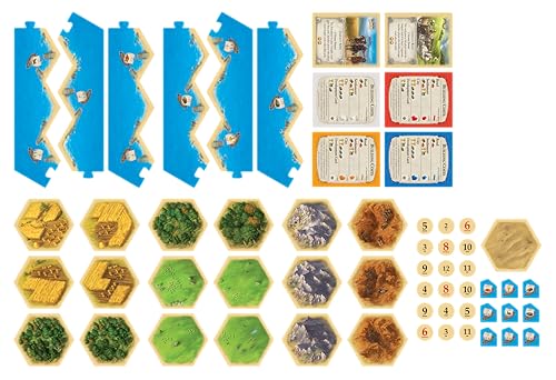 Catan Board Game (Base Game) | Family Board Game | Board Game for Adults and Family | Adventure Board Game | Ages 10+ | for 3 to 4 Players | Average Playtime 60 Minutes | Made by Catan Studio