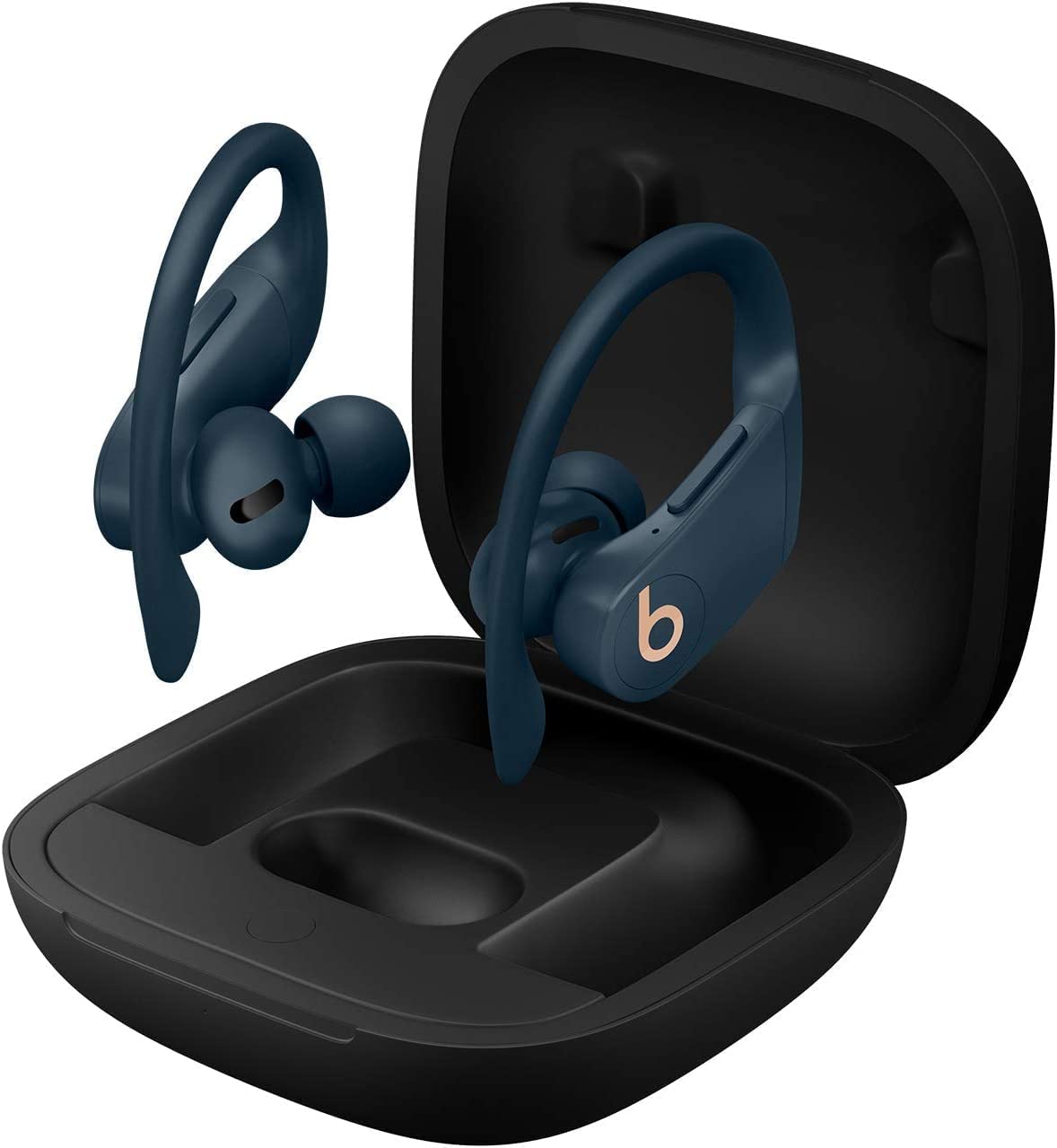 Beats_by_dre Beats Powerbeats Pro Wireless Earbuds - Class 1 in-Ear Bluetooth Headphones - Navy (Renewed)