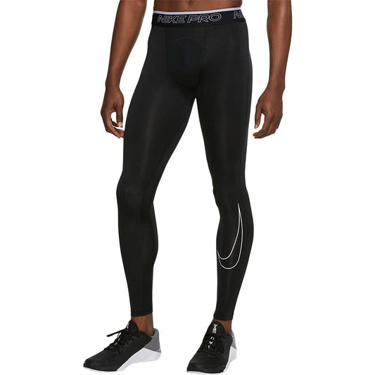 Nike Pro Dri-FIT Men's Tights, Black/White, Large