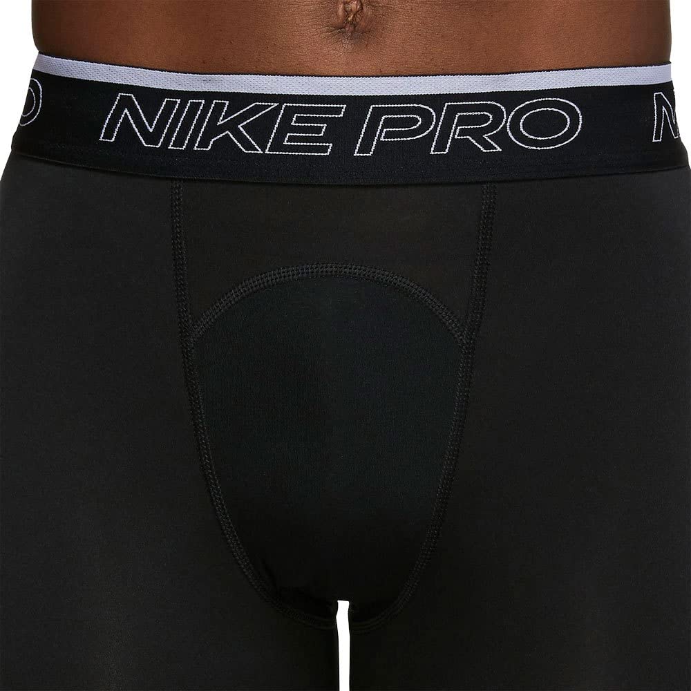 Nike Pro Dri-FIT Men's Tights, Black/White, Large